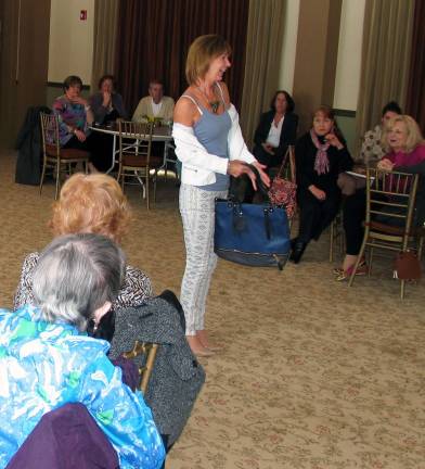 Fashion on display at Warwick Grove Warwick Grove resident and model for the event Linda McCullough.
