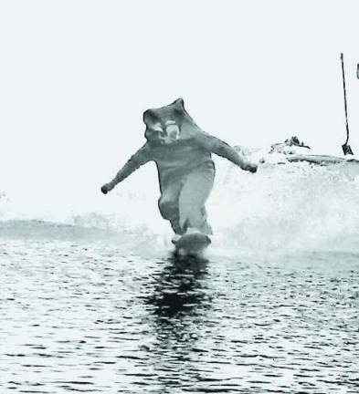 It was a 'wacky' day at Mt. Peter The Gummy Bear (Peter Anderson) suddenly realizes this may not have been a good idea.