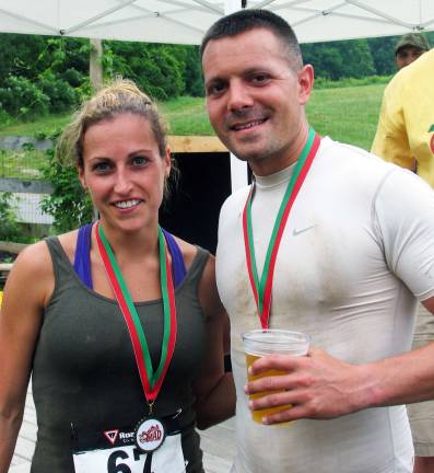Pennings Farm Market hosts first annual Mad Apple Dash Photos by Roger Gavan Top female and male runners: Katie Glover and Justin Ekerty.