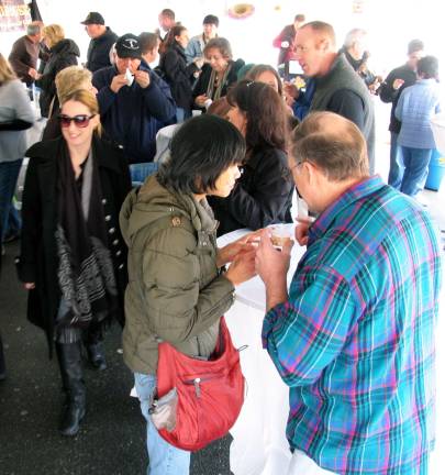 Downtown Warwick celebrates third annual Winter Blues weekend Visitors had an opportunity to sample Chili prepared by eight local eateries for a donation of $5.