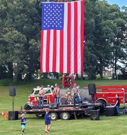 The Black Dirt Bandits performed at National Night Out on Aug. 1.