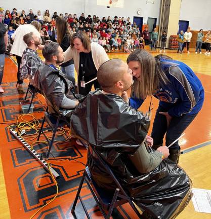 The school held its No Shave November event on Dec. 1.