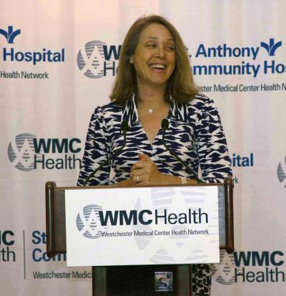 Girls’ Night Out raises nearly $30,000 to benefit women’s health services at St. Anthony Community Hospital Dr. Emily Gordon, internal medicine physician at the Bon Secours Medical Group.