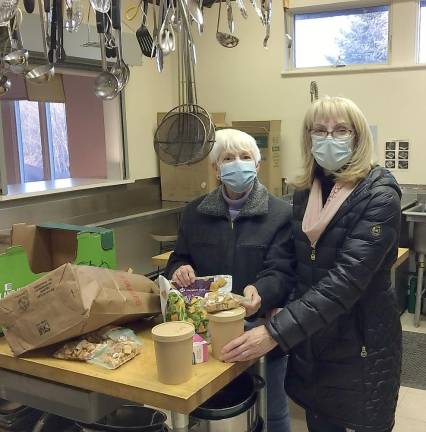 Pictured from left to right are Carol Stidworthy and Barbara Katz. Photos provided by Nancy Hoverman.