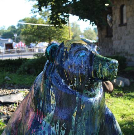Cosmo the bear has landed For purchasing and other information about Cosmo, contact Belokostolsky by visiting his website at www.ejbart.com.