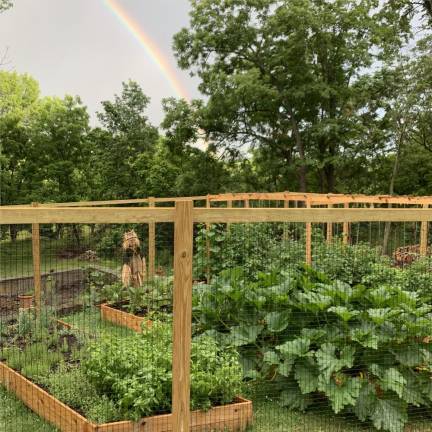 Visit over a dozen backyard food gardens this Sunday The Landmark Inn’s garden features and abundance of freshly grown produce, which the restaurant uses in its dishes.