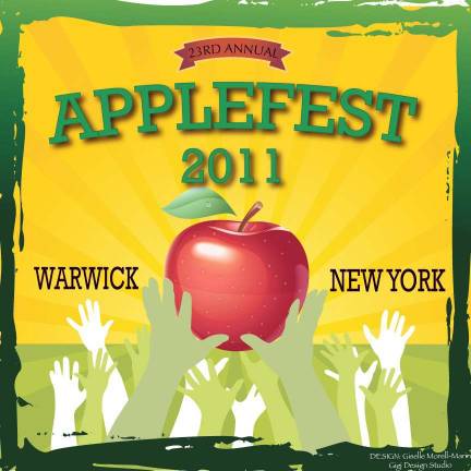 Applefest seeks T-shirt design contest entries The Applefest 2012 Committee is now accepting entries for this yearís T-shirt design competition. Pictured here is Giselle Morell-Marin's first-place design from last year's competition.