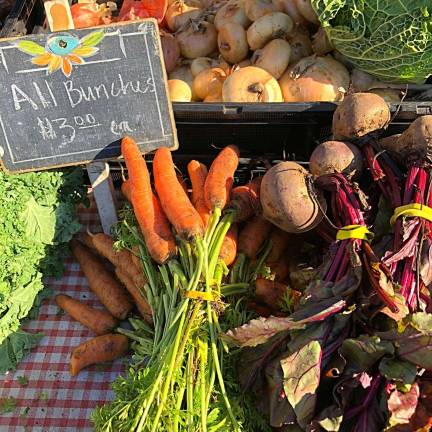 The Warwick Winter Farmers’ Market re-opens for the winter season on Dec. 2 Among the items at the Warwick Winter Farmers' Market will be vegetables and fruit.