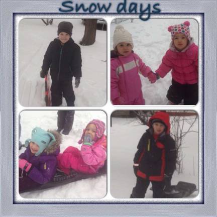 Only 2 days left to vote! Submitted by: Katherine DeFilippo of Monroe, N.Y. "Cousins Nicholas, Daniel, Kaitlin, Gracie, Rebecca and Juliana sleighing the day away!"