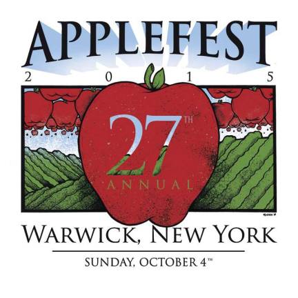 Applefest 2016 announces T-shirt design contest This the 2015 winning Applefest T-shirt design created by Connor DeHaan.
