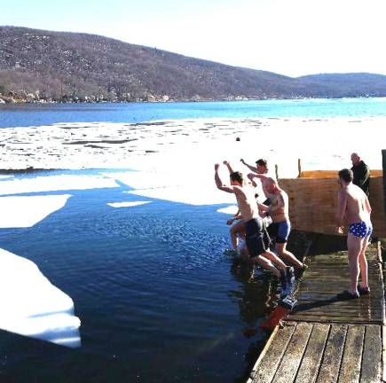 Take the 'Polar Plunge' Scenes from last year's "Polar Plunge" as the hardy get ready to ....