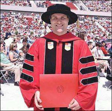 George F. Baker Tuxedo High School grad earns doctorate George F. Baker Tuxedo High School grad earns doctorate