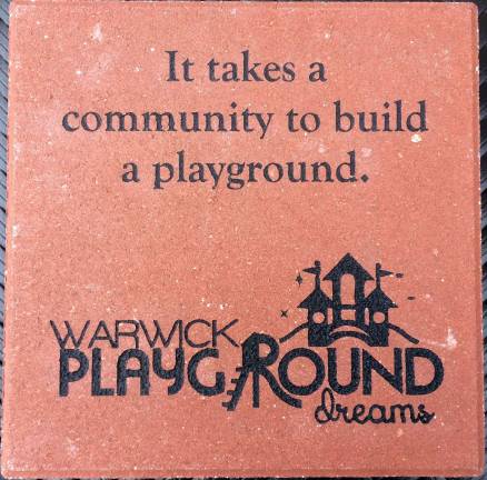 We’re dreaming of a new playground - and could use your help Provided image As part of its fund-raising effort for a new inclusive playground at Stanley-Deming Park, Warwick Playground Dreams is offering engraved bricks and pickets as well as playground component sponsorships. Engraved with loving messages, names of family members or favorite quotations, the bricks will be incorporated into a walkway alongside the playground.