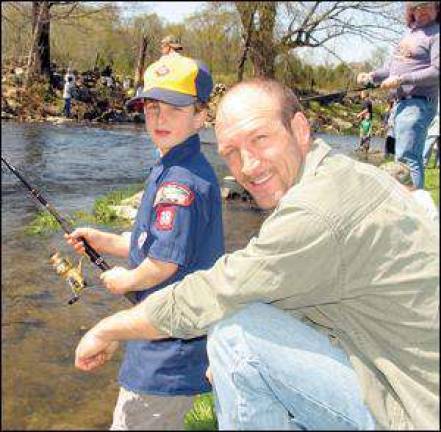 More than 250 kids go fishing More than 250 kids go fishing