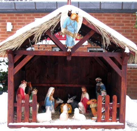 Nativity scene at St. Stephen's in Warwick Nativity scene at St. Stephen's in Warwick