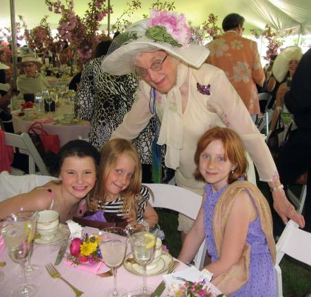 An Afternoon to Remember benefit raises $78,000 Honoree Elizabeth ìLilibetî Lewis McLean with her great niece Mikayla Ford, 11, and her granddaughters Lila Hely, 7, and her sister Hannah, 10.