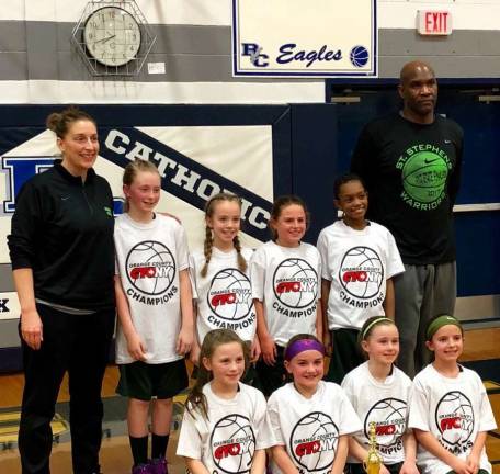 St Stephen S Fouth Grade Girls Are Orange County Cyo Basketball