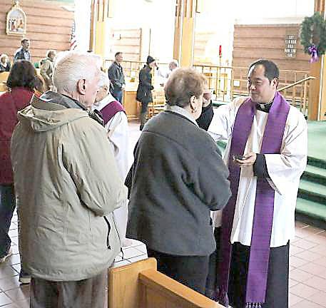 The Rev. Reynor Santiago is now administrator of the Church of Saint Stephen, the First Martyr. File photo.