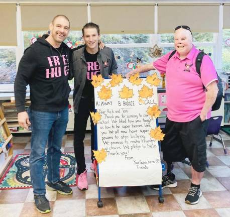 Sweethearts &amp; Heroes:(l-r) Tom Murphy, Pat Fish, Rick Yarosh