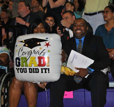 Warwick Valley High School Class of 2018 Two very happy parents.