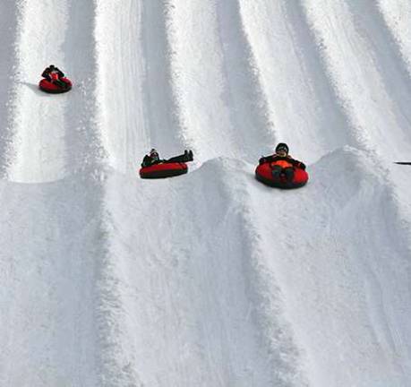 Mount Peter prepares to kick off 2017-18 season this Saturday The snow tubing hill is also opening. A carpet lift makes getting to the top easy and you get 600 foot ride down.