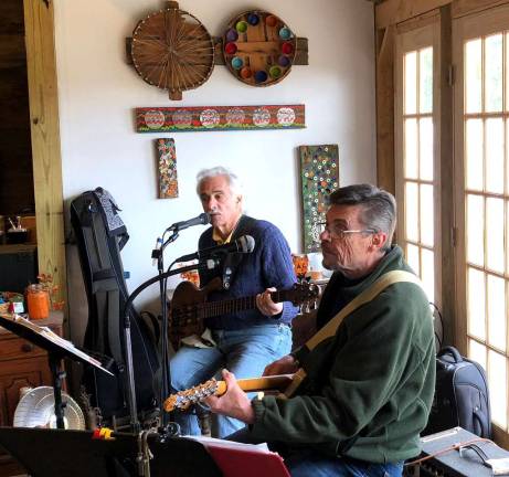 Wassail celebration to be held this weekend at Apple Dave's Distillery Provided photoLive music will be performed by Barry Wiesenfeld and John Foley of the group Flipside during the Wassail celebration to be held this weekend at Apple Dave's Distillery in Warwick.