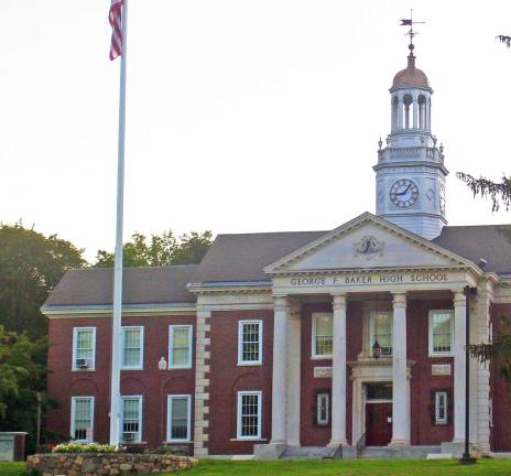 Will $12,500 work? Eighty percent of the students who attend George F. Baker High School in Tuxedo are from Greenwood Lake.