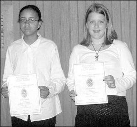 Top students recognized for academic achievement Top students recognized for academic achievement
