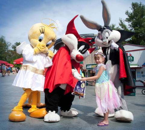Halloween-themed fall fun offerings for the local area Fright Fest Thrills by Day.