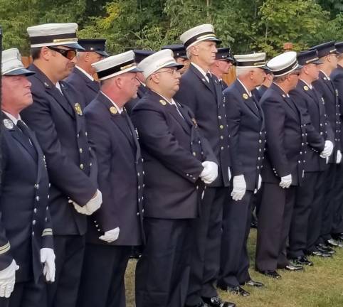 Members of the Chester Fire Department.