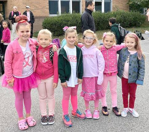 St. Stephen-St. Edward's School supported breast cancer awareness by participating in their annual Pink Day last Thursday, Oct. 10.