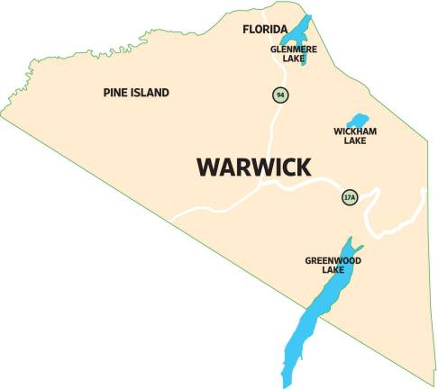 Three Lakes Festival planned for 2019 Planning is underway for the Three Lakes Festival in Warwick next summer. Events - from flotillas, canoe races to fishing contests and educational programs will be held at Glenmere Lake, Wickham Lake and Greenwood Lake, all designed to promote a greater sense of community within all of the Town of Warwick.