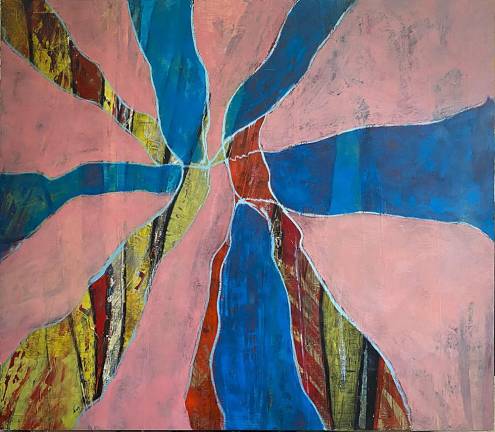MSMC professor prepares for art exhibit ”The Other Side of the Sky” by Christopher Neyen.