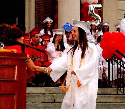 Cheers to the George F. Baker High School Class of 2015 The last diploma.