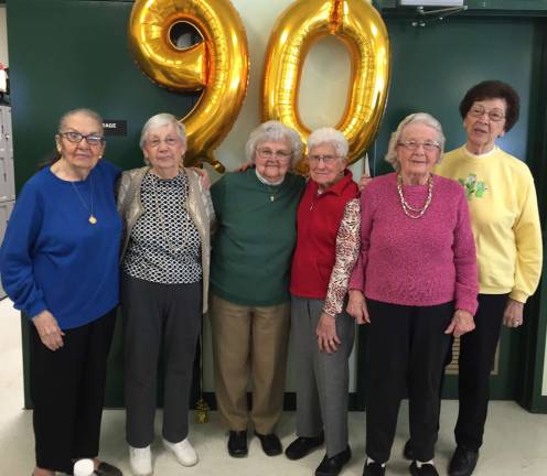 Wonder women Photo by Senior Club member Lucy Fischetti In 2017 six active members of the Warwick Valley Seniors Club joined a rapidly growing exclusive group of people in that organization. From left, they are: Marie Fernandez, Lydia Amador, Norma Bryant, Lorraine Dugan, Joan Grannalo and Ruth Langlitz.