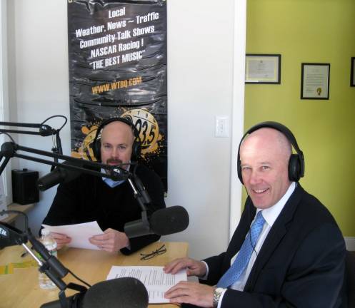 WTBQ offers new local programs Photo provided by Inez Freund Ken Ford and Mark Lange of Warwick Valley Financial Advisors can be heard Friday mornings at 10 a.m. on WTBQ.