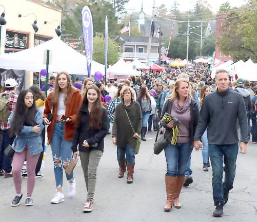 File photo by Roger Gavan from the last Applefest in October 2021.