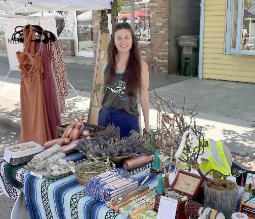 Sara Snider, yoga teacher and street fair organizer