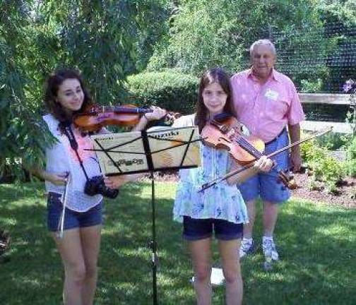 Music in the garden Music in the garden