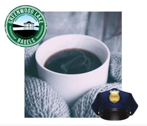 Greenwood Lake Bagels to host 'Coffee with a Cop' event on Dec. 9 Greenwood Lake Bagels, Inc. will host “Coffee with a Cop“ event on Saturday, Dec. 9, from 9 to 11 a.m. at its 93 Windermere Ave. location.