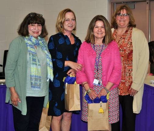 Thank you for 552.5 years of service WARWICK. Warwick Valley School District recognizes 2019 retirees for their dedication. Photos provided by WVSD Sanfordville Elementary 2019 retirees: From left to right are Annette Greco-Sanchez, Kathy Frazier and Susan Bonetti with Sanfordville Principal Johnna Maraia.