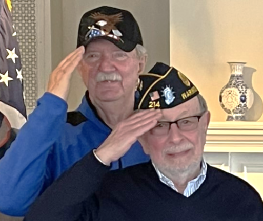 Historical Society to host Veterans Day event Tom Brennan and Tony Cosimano.