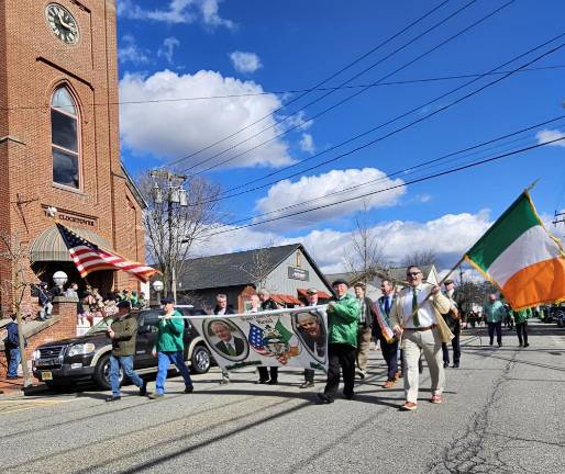 Irish pride was alive and well at the parade.