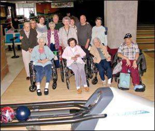 Bowling for recreational therapy Bowling for recreational therapy