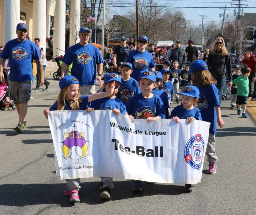 Playball You've got to love a parade.