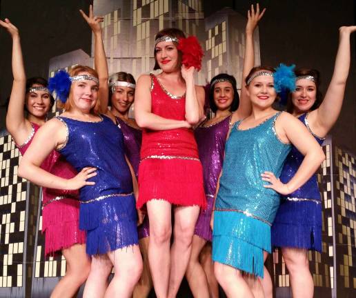 Playhouse at Museum Village hosts 'Thoroughly Modern Millie' The Playhouse at Museum Village continues its 20th season with the Tony Award-winning musical þÄúThoroughly Modern Millie," with ten performances beginning Friday, Sept. 11. Pictured from left to right ara cast members: Jackie Evans, Devon Cassidy, Layla Boyles, Fay Pacht as þÄúMillie," Rebecca Birmingham, Jennifer Titus and Kait Blumberg.