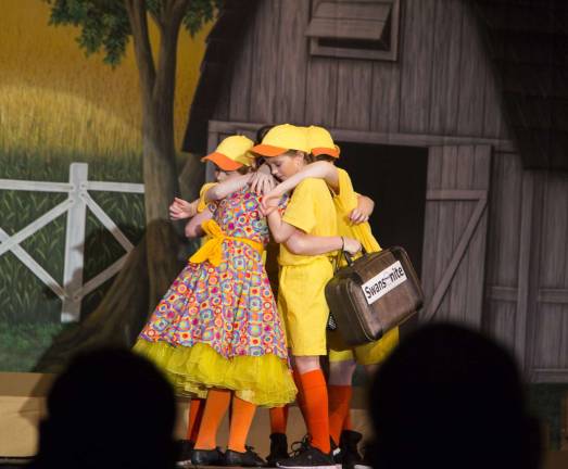 It’s not just the performance A poignant moment during the Monroe-Woodbury Middle School Drama Club’s production of “Honk! Jr.”