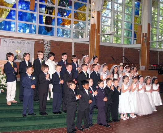 First Holy Communion celebrated at St. Stephen's First Holy Communion celebrated at St. Stephen's