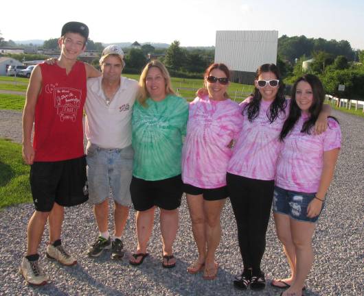 Warwick Drive-In is a unique part of a long history A family enterprise: Owners Beth and Ernest Wilson and members of their family manage and operate the Warwick-Drive-In Theater. From left, the Wilson's nephew Tylor Crozier, owners Ernest and Beth Wilson, Beth's sister Laurey Keller and her daughters Ilana and Jackie Crozier.