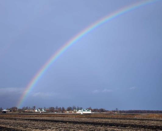 Winter's rainbow Winter's rainbow
